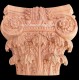 CPT-03: Dense Carved 3D Pilaster